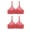 Pink, variant on Tnhcen Underwire Bras 2PC Women's Large Size Non-Steel Ring Gathered Breathable Underwear (Plus Extended Buckle 0.3) Daily Bra No Underwire Women's Underwear Womens Underwear, 38