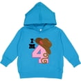 thumbnail image 2 of Inktastic 4th Birthday Cowgirl 4 Year Old Toddler Hoodie, 2 of 4