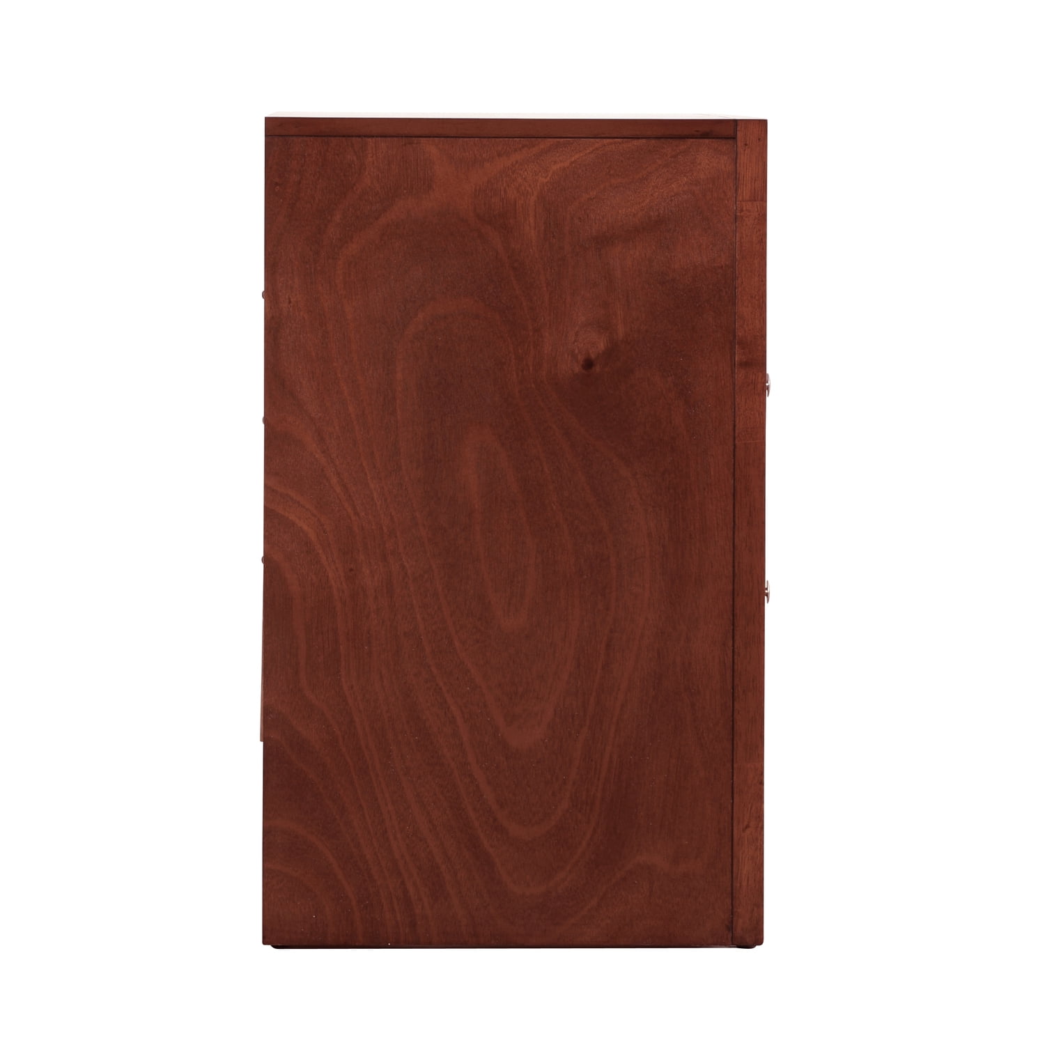Glory Furniture Marilla 3 Drawer Nightstand in Cherry