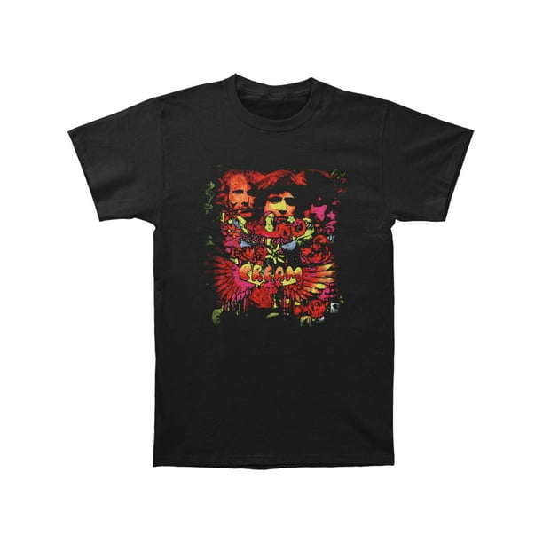 black and cream t shirt