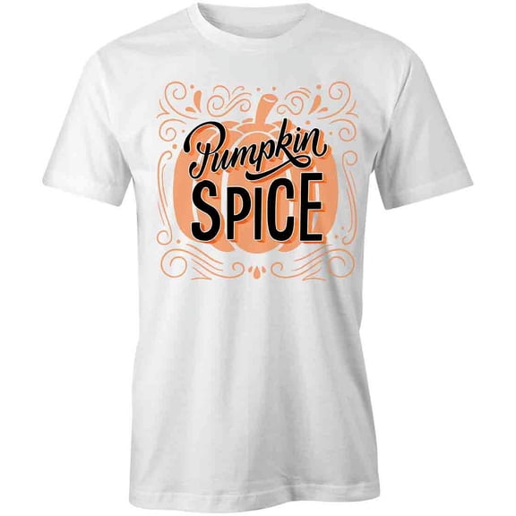 Pumpkin Spice T-Shirt | Cool Fall White Tee Gift