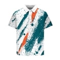 thumbnail image 5 of COSFO Graphic Big and Tall Polo Shirts for Men Performance Casual Short Sleeve Graphic Tees Relaxed Fit Quick Dry Collared Pullover Tops, 5 of 5