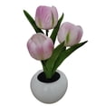 thumbnail image 4 of Led Simulation Tulip Night Light Fake Flower Table Lamp Ornaments For Home Living Room Desktop Decor, 4 of 9