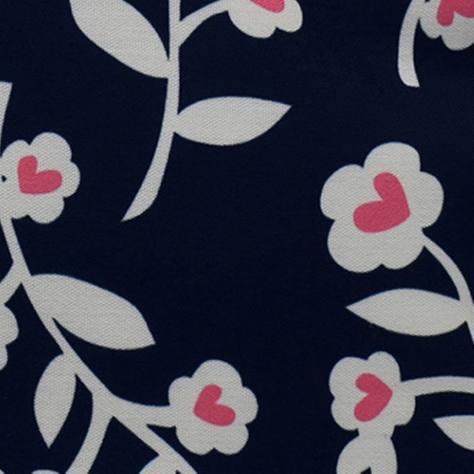 Simply Daisy Valentines Floral Holiday Floral Print Outdoor Pillow