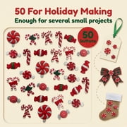 Buttons Galore Craft & Sewing Button Super Value Pack (Candy Cane)