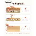thumbnail image 4 of Rollo de papel pergamino Katbite sin blanquear, 30 cm x 80 m, 240 m², 4 of 7