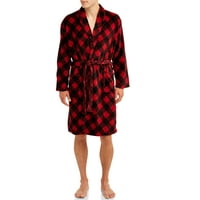 Blue Star Clothing Company Men's Knee-Length Soft Plush Body Bath Robe
