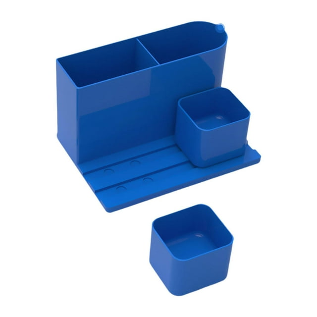 Soporte de lápices Pen Cup Multipurpose Stationery Organizer Desk Ganalizer Contenedor de almacenamiento de almacenamiento para el dormitorio de la