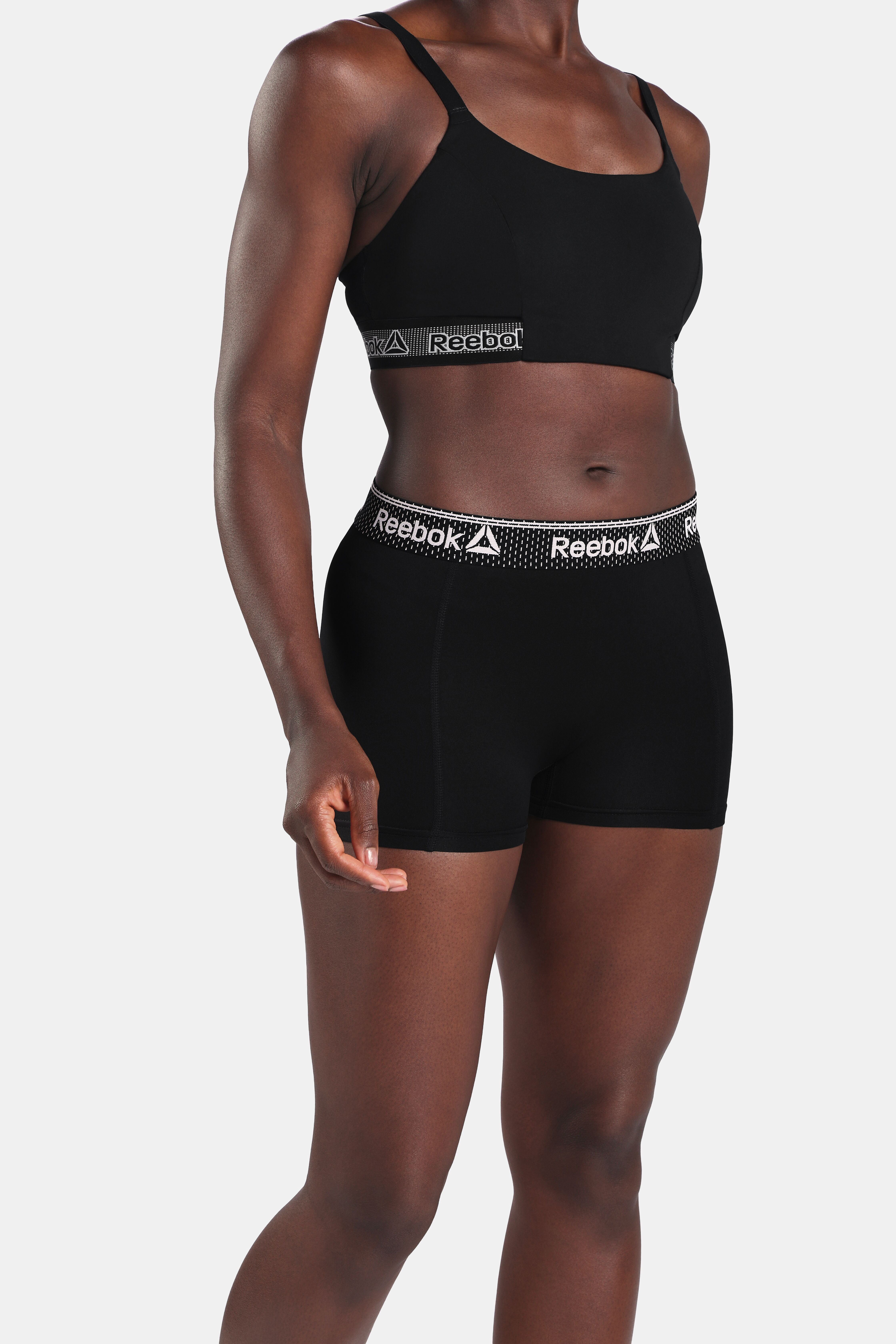 Reebok Women’s Pro-Series Boyshort Underwear, 3-Pack, Size S - 2XL
