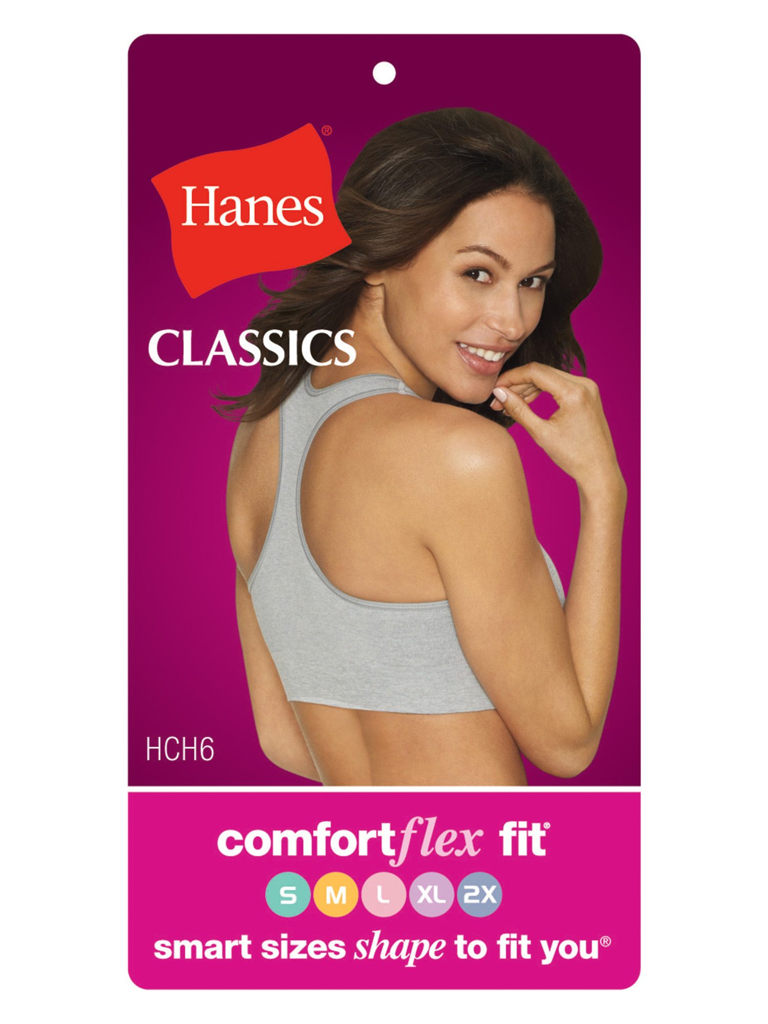 Hanes Women's Cozy Seamless Pullover Wireless Bra, Style G19F