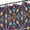 thumbnail image 3 of Colorful Floral Pattern Shower Curtain 72"x72" ,Bathroom Decorative Shower Curtains Set with 12 Hooks,Modern Waterproof Washable Shower Curtain, 3 of 6