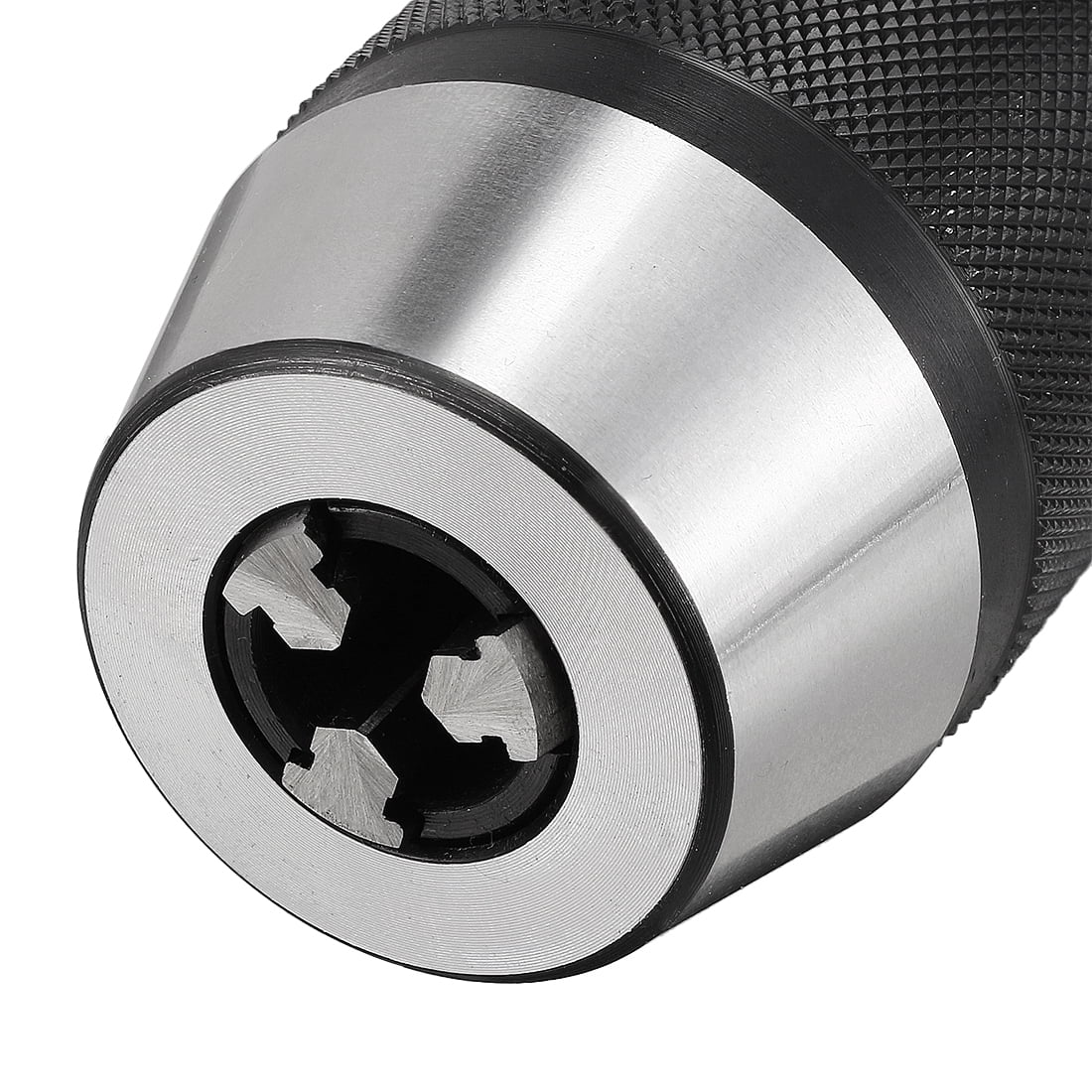 Unique Bargains Keyless Drill Chuck JT33 Taper Mount Adjustable 3/76"-1/2" 3-Jaw Design