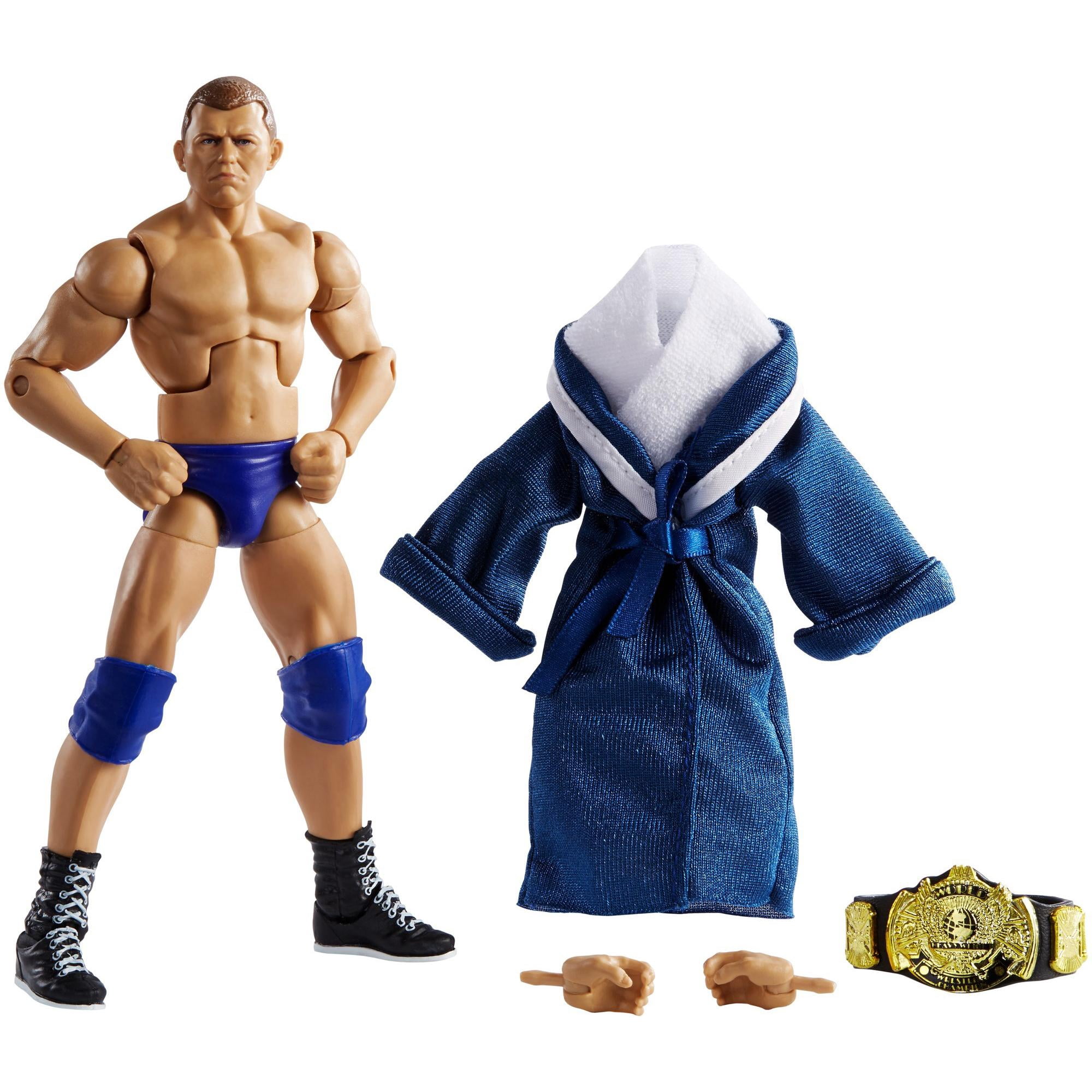 WWE Elite Collection Deluxe Action Figure with Realistic Facial Detailing, Iconic Ring Gear & Accessories