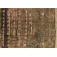 thumbnail image 1 of Ahgly Company Indoor Rectangle Solid Brown Modern Area Rugs, 6' x 9', 1 of 4