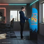 Arcade1Up السيدة PAC - MAN Classic SE Arcade Machine – 4 - خزانة القدم، 13 ألعاب فيديو كلاسيكية، 15.6” IPS Display، تجميع سهل، مثالي للألعاب المنزلية