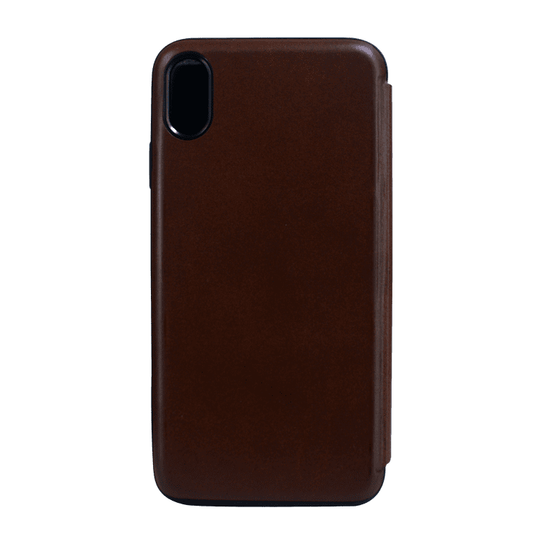 amusement huiswerk maken Verplaatsing Nomad Rugged Folio for iPhone XS Max | Rustic Brown Horween Leather -  Walmart.com