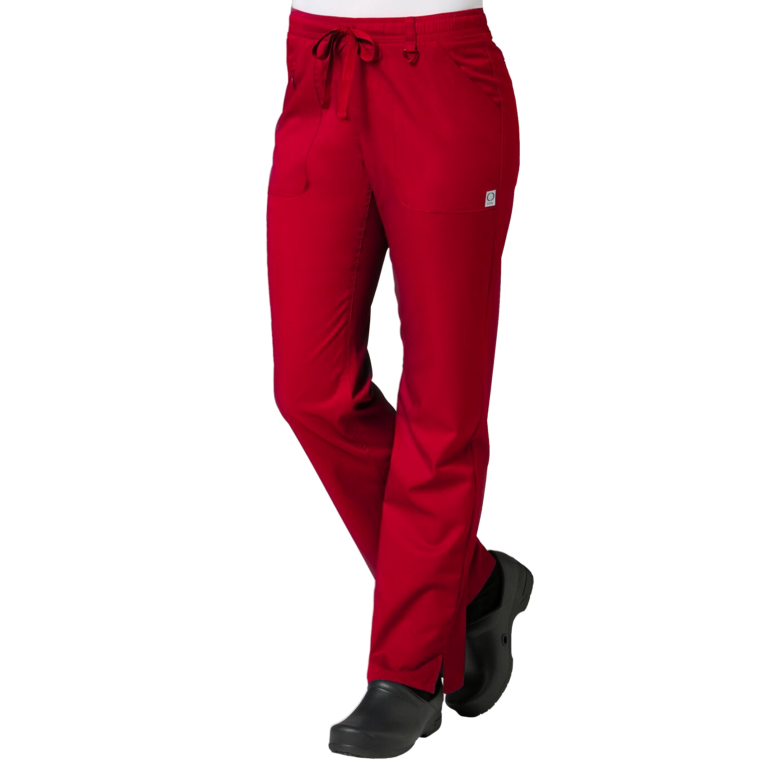 Maevn Eon Women's Full Elastic Zipper Pocket Cargo Scrub Pant [XXS 3XL, FREE SHIPPING