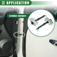 thumbnail image 3 of Conjunto de correa de verificación de puerta Unique Bargains, tope de correa de verificación, soporte limitador para Toyota Sienna No.68620AE011, 3 of 7