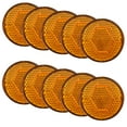 thumbnail image 1 of 10 Pcs Réflecteurs Vélo Réflecteurs de Sécurité Accessoires Réfléchissants Ronds pour Moto Vélo et Remorque, 1 of 6