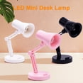 thumbnail image 3 of LED Mini Desk Lamp Student Dormitory Quilt Reading Lamp Dorm Room Eye Protection Folding Reading Lamp Creative Clip Book Lamp, 3 of 7