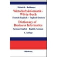 thumbnail image 3 of Wirtschaftsinformatik-wrterbuch - Dictionnaire d'Identité Économique : Allemand-Anglais (Édition Allemande), 3 of 3