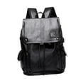 thumbnail image 3 of Mochila para computadora portátil para hombre, mochila informal para el día a día, para viajes al aire libre, trabajo y mochileros negro, 3 of 8