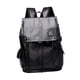 thumbnail image 3 of Mochila para portátil para hombre, de gran capacidad, de piel sintética, con correa ajustable y cómoda. negro, 3 of 9