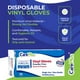 thumbnail image 2 of Guantes de vinilo CARE PLUS transparentes, tamaño extra grande, 200 unidades, 2 of 8