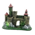 thumbnail image 4 of Decoración de con castillo, adorno de castillo escondido para pecera, colección submarina, novedoso, decoración de edificios, artesanía, 4 of 8