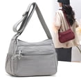 thumbnail image 4 of Purses for Women Shoulder Bag Nylon Multi Pocket Crossbody Bag Ladies Travel Handbag, 4 of 9