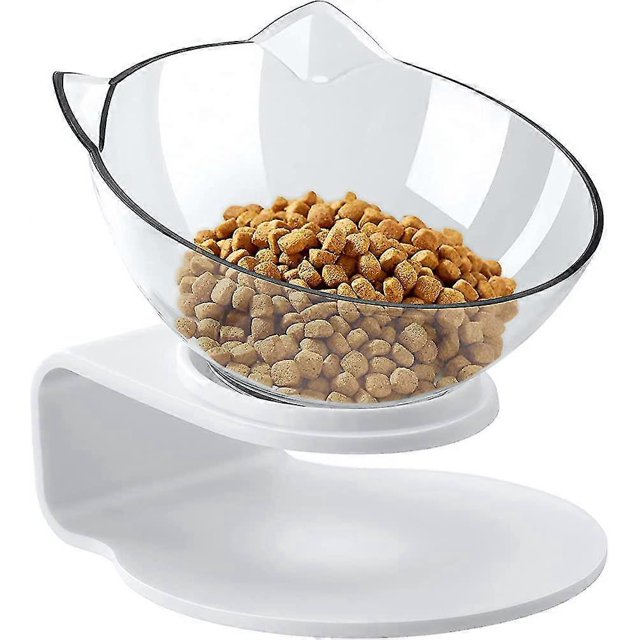 Cat Bowls, Cat Food Bowl With Raised Stand - Non-slip Cat Bowl - Pet Food Water