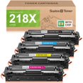 thumbnail image 1 of Cartuchos de tóner Swiss Toner 218X compatibles con HP 218X paquete de 4, 1 of 7