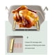 thumbnail image 4 of Ounissouiy Bandeja para freidora para hornear Suministros para hornear Resistencia al calor Tamaño compacto Superficie lisa Lavable Gadget Cocina y Comedor Negro, 4 of 6