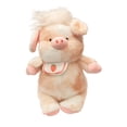 thumbnail image 4 of Peluche Regaluches Puerquito Despeinado con Babero Color Rosa 30 cm x 25 cm, 4 of 4