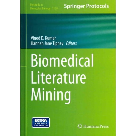 Methods in Molecular Biology: Biomedical Literature Mining (Hardcover)
