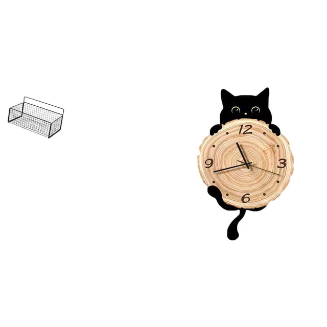 Reloj colgante de fácil lectura, adorno para oficina, dormitorio, habitación infantil, decoración de pared ligera, regalo, reloj de pared sin p