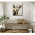 thumbnail image 4 of WFSposter Vintage Highland Cattle Canvas Wall Art Countryside Scottish Cow Painting Picture Wall Decor Farmhouse Poster Print Artwork for Living Room Bedroom Bathroom Home Decoration, 4 of 6