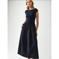 thumbnail image 3 of Contrast Midi Dress, 3 of 5