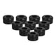 thumbnail image 3 of 10 piezas de patines con amortiguación de poliuretano, ruedas de patines de cuatro filas de doble fila, accesorios para patinetas, patinaje sobre ruedas., 3 of 4