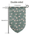 thumbnail image 7 of Wukai Hedgehogs and Flowers Print Garden Flag 12.5x18 Inch Double Sided Sun-resistant Rain-resistant, Wrinkle-resistant Colorfast(Only Flag), 7 of 7
