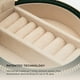 thumbnail image 3 of Joyero de viaje Wolf Zoe Forest Green con espejo, 3 of 6
