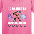 thumbnail image 4 of Inktastic Rock Hounding Rock Collector Youth T-Shirt, 4 of 5