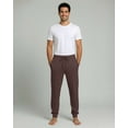 thumbnail image 4 of Real Essentials 3 Pack: Men's Ultra Soft Cotton Pajama Pants - Sleep Lounge PJ Joggers with Pockets (Available in Big & Tall), 4 of 4