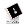 thumbnail image 2 of Pandora Women's Sterling Silver Gemstone Clover Lucky Day Pendant Charm, 2 of 4