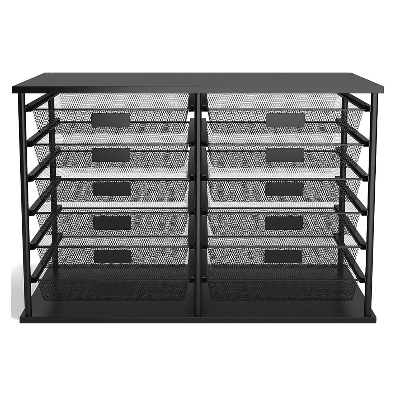 Rubbermaid 12-Compartment Organizer with Mesh Drawers, 23 4/5 x