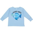 thumbnail image 3 of Inktastic Cutest Catch Cute Blue Fish Boys or Girls Long Sleeve Toddler T-Shirt, 3 of 5