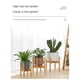 thumbnail image 1 of Bonsai Display Stand Wooden Flower Pot Stand Plant Wooden Stand Home Decoration Gardening Supplies,L, 1 of 5