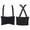 Black, variant on iMucci Industrial Back Support for Men and Women, Lower Back Brace with Attached Suspenders for Work, Lifting, Stabilizing Lumbar Support Belt
