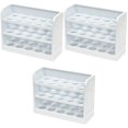 thumbnail image 2 of 3pcs Refrigerator Egg Holder Household Egg Storage Container for Refrigerator Door, 2 of 6