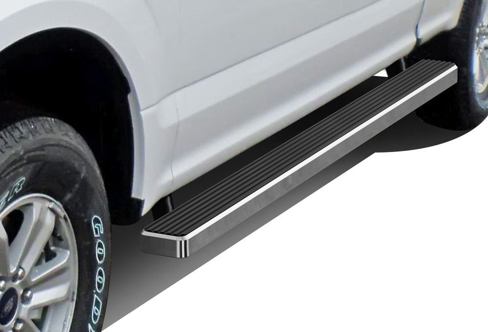 APS iBoard Running Boards 4 inches Compatible with Ford F150 2015-2022 Supe...